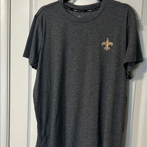 NFL Saints Dark Gray Tee